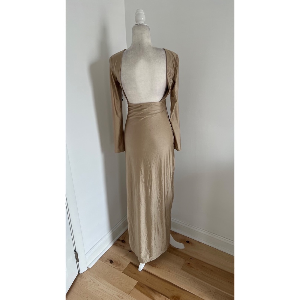 LIONESS AMORE WIDE SLIT LONG DRESS - Picture 6 of 7